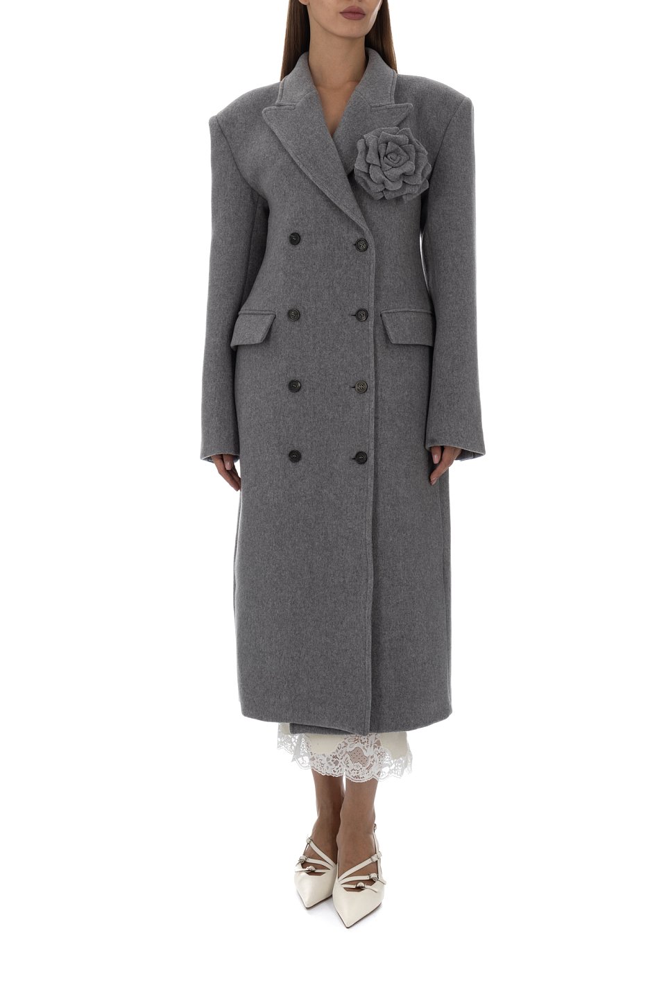 Шерстяное пальто Giuseppe Di Morabito - фото 2