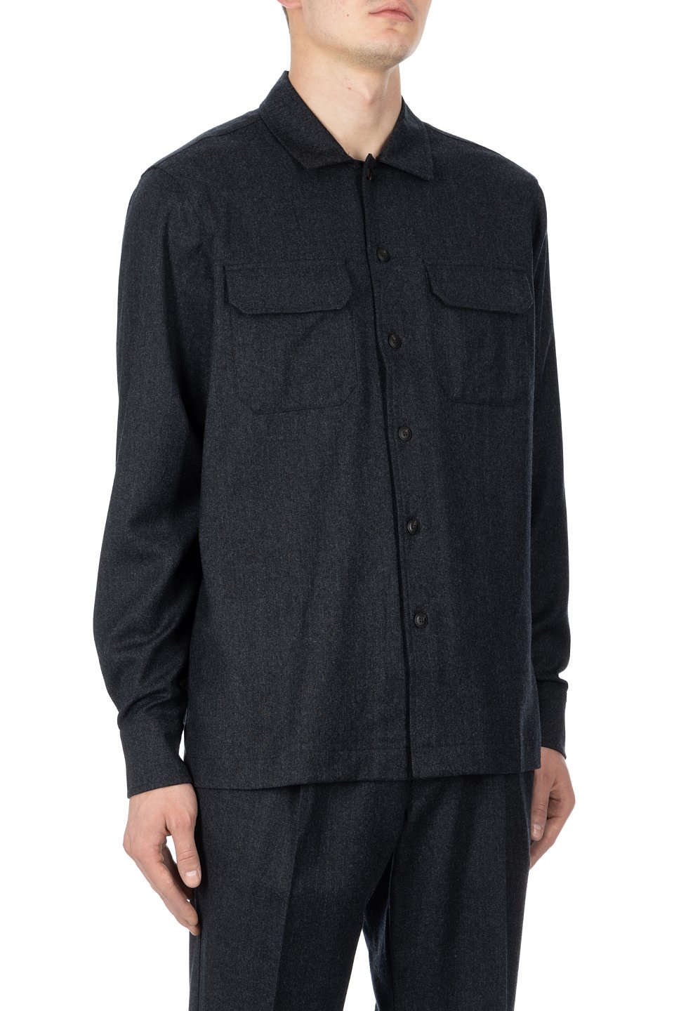 Шерстяная рубашка Capobianco - фото 3