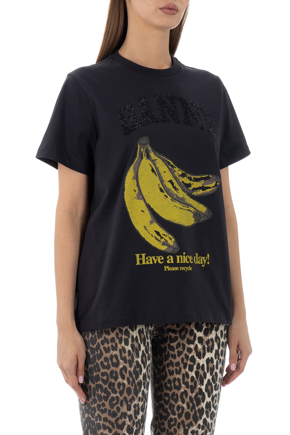 Футболка Ganni - фото 3