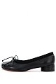 Балетки MM6: чёрный цвет