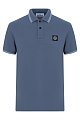 Поло Stone Island: голубой цвет