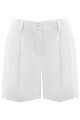 Шорты Parosh: белый цвет