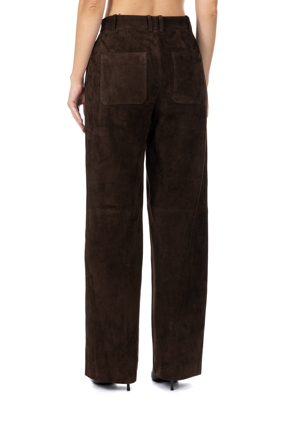 Замшевые брюки  Vince - фото 4