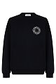 Свитшот Stone Island: чёрный цвет