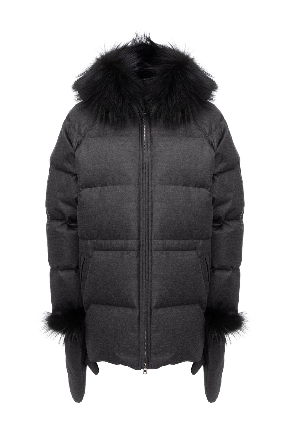 Пуховик Yves Salomon - фото 1