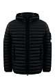 Пуховик Stone Island: чёрный цвет