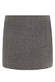 Юбка Parosh: серый цвет
