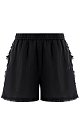 Шорты Parosh: чёрный цвет