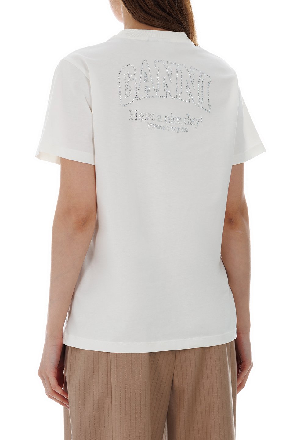 Футболка Ganni - фото 4