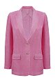 Пиджак 120% Lino: розовый цвет