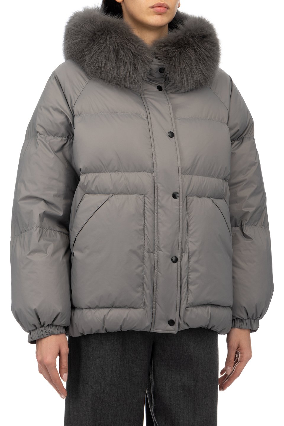 Пуховая куртка Yves Salomon - фото 3