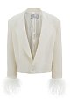 Пиджак Giuseppe Di Morabito: белый цвет