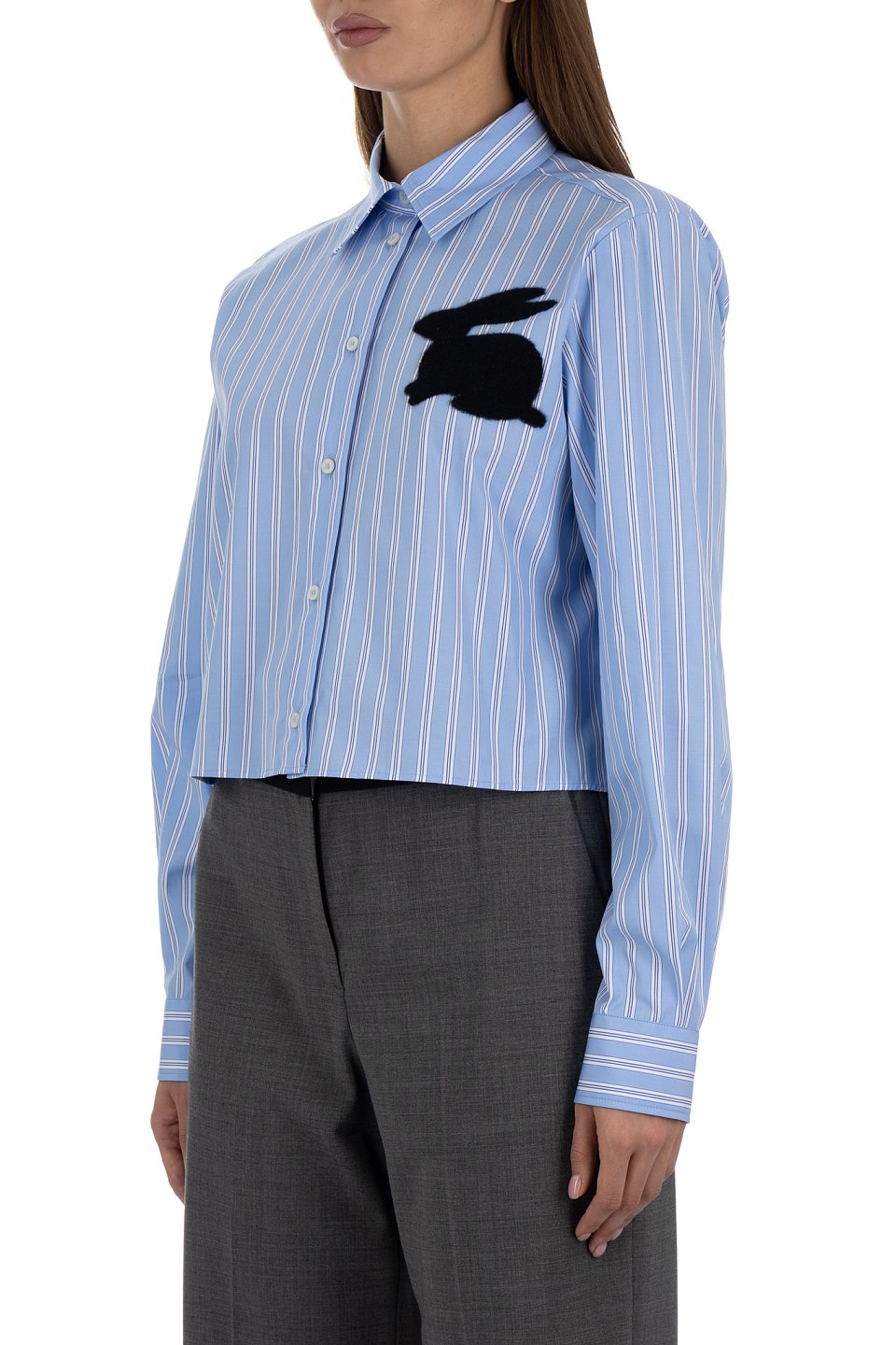 Хлопковая рубашка Msgm - фото 3