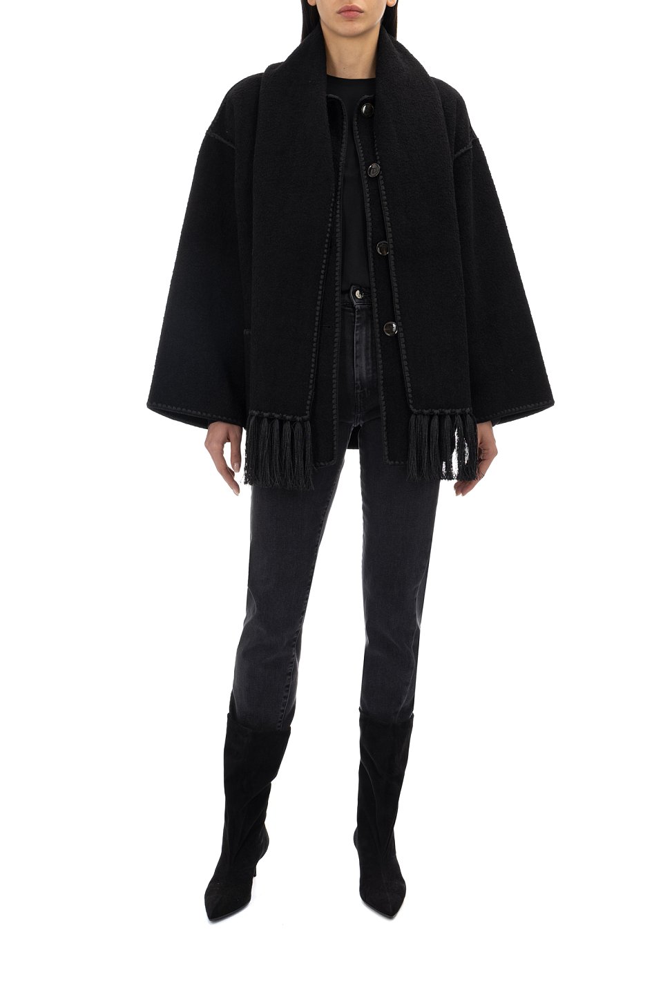 Шерстяное полупальто Toteme - фото 2