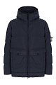 Парка Stone Island: тёмно-синий цвет