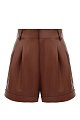 Шорты Manokhi: коричневый цвет