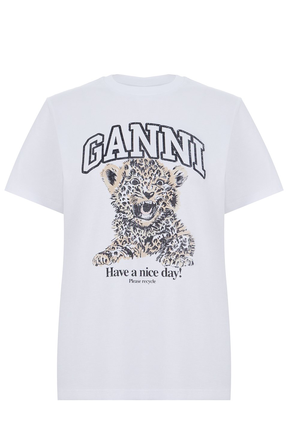 Футболка Ganni - фото 1