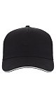 Бейсболка Montecore: чёрный цвет