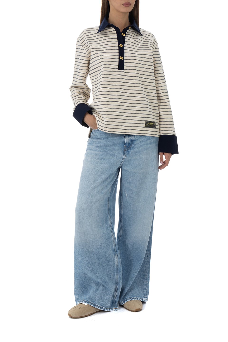 Поло Ganni - фото 2