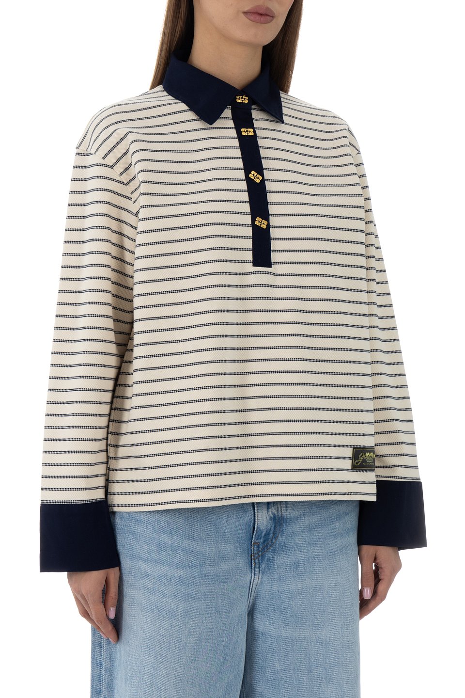 Поло Ganni - фото 3