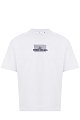 Футболка Stone Island: белый цвет