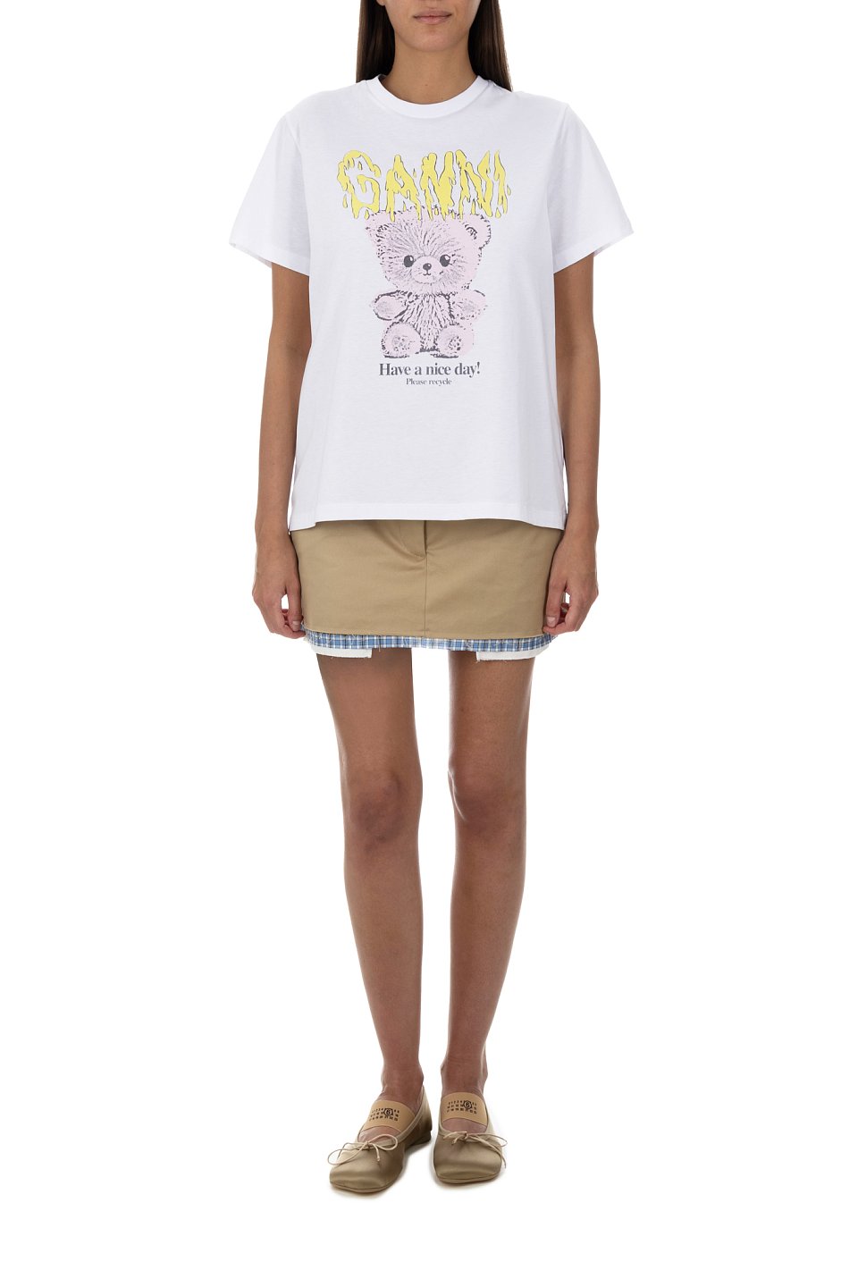 Футболка Ganni - фото 2