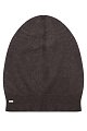 Шапка Saint Laurent: темно-коричневый цвет