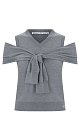 Кардиган Alexander Wang: серый цвет