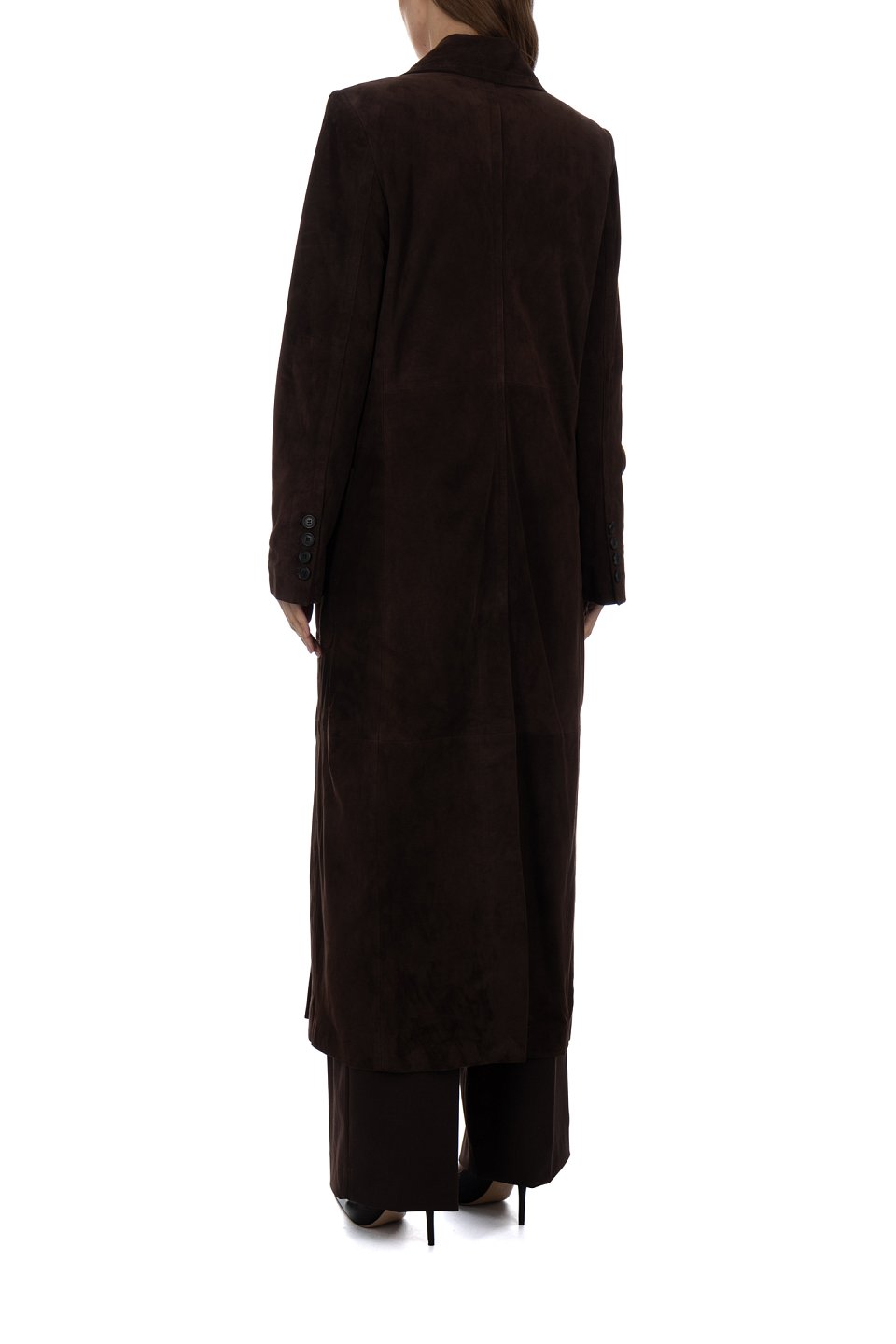 Замшевое пальто Halfboy - фото 4