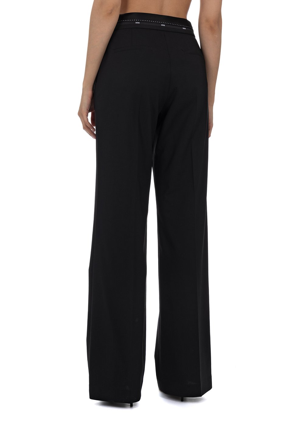 Шерстяные брюки Msgm - фото 3