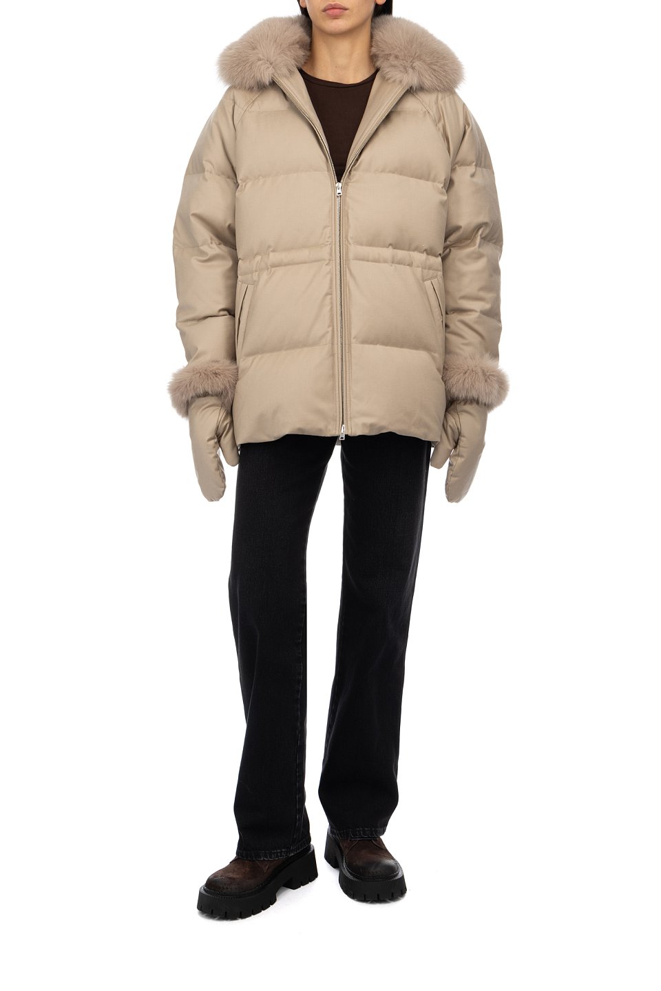 Пуховик Yves Salomon - фото 2