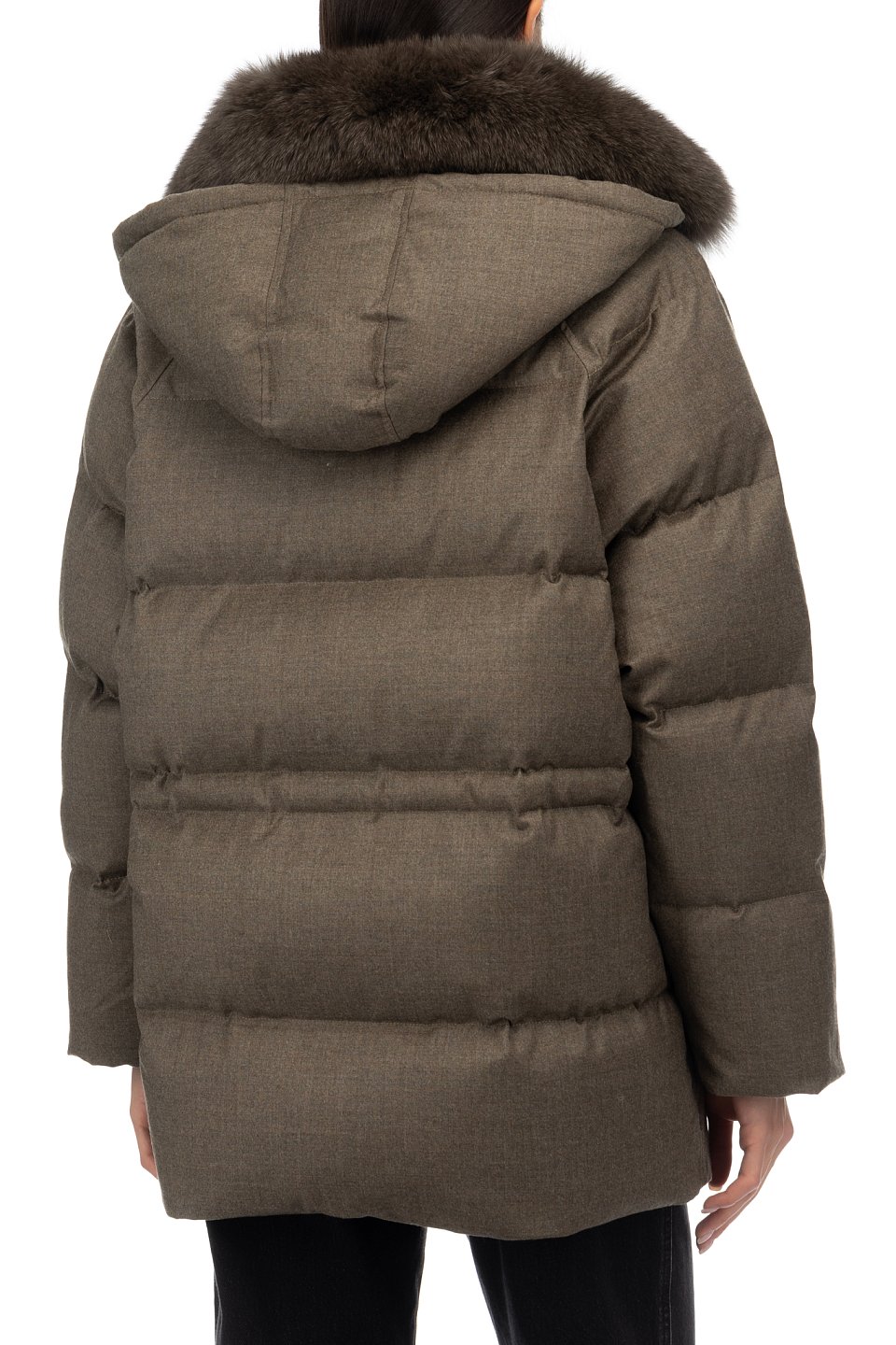 Пуховик Yves Salomon - фото 4