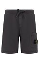Шорты Stone Island: темно-коричневый цвет