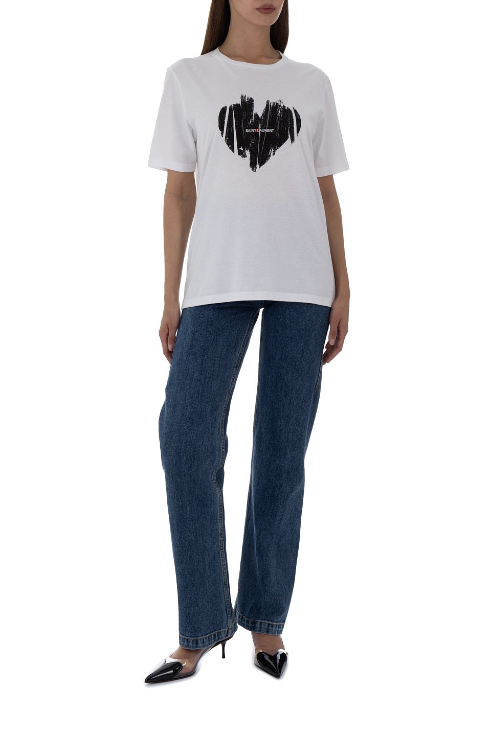 Футболка Saint Laurent - фото 2