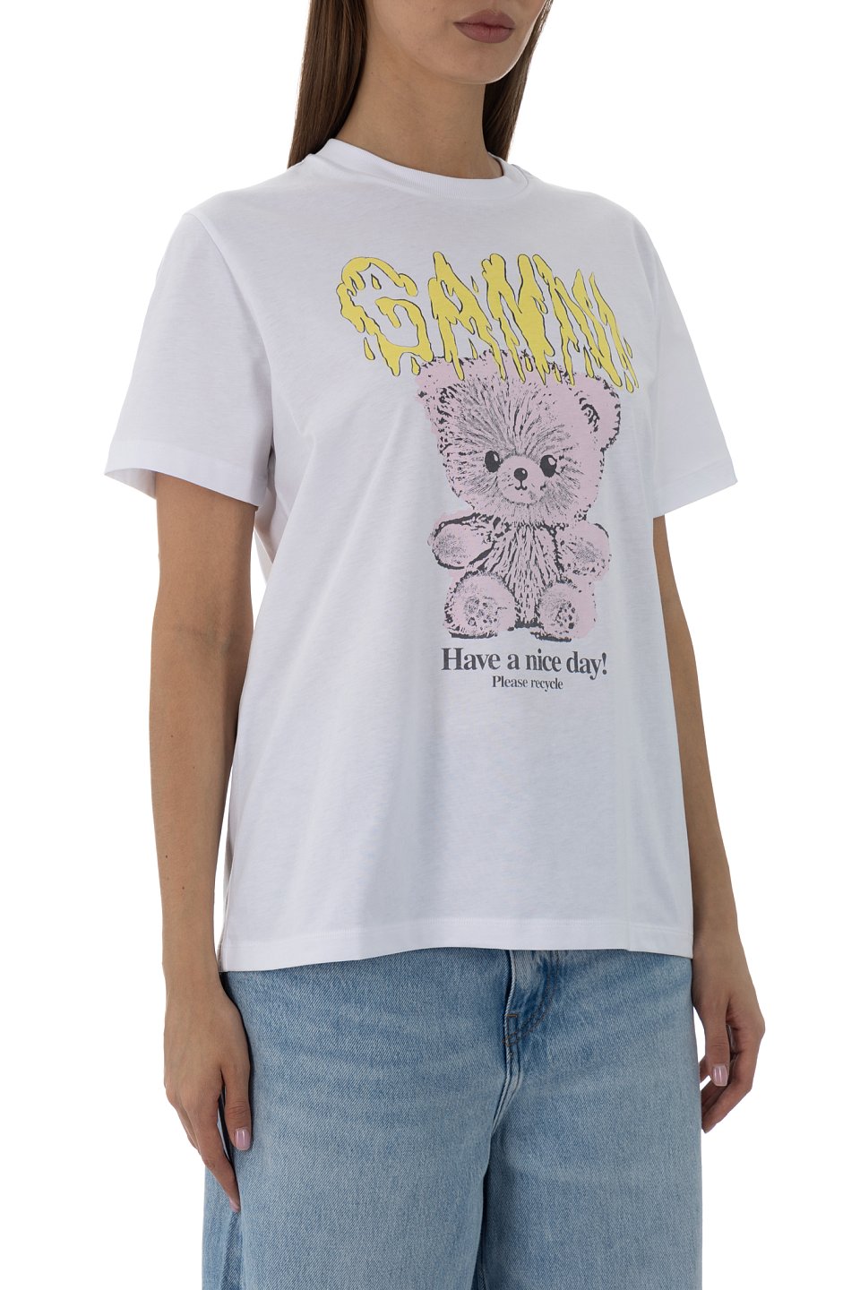 Футболка Ganni - фото 3