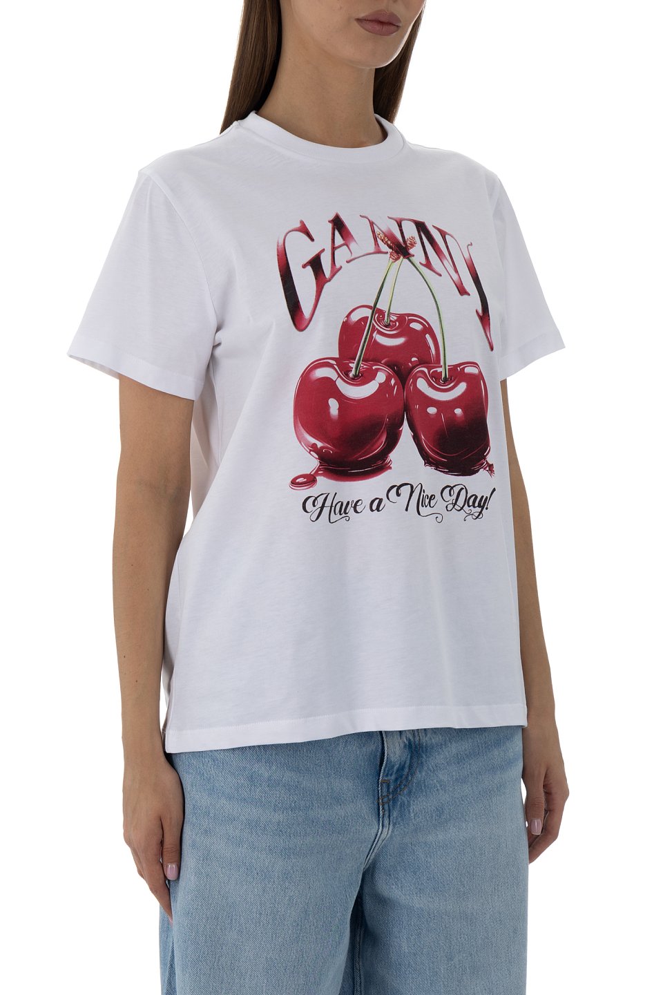 Футболка Ganni - фото 3