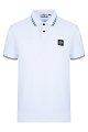 Поло Stone Island: белый цвет