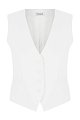 Жилет Parosh: белый цвет