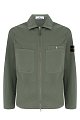 Куртка Stone Island: зелёный цвет
