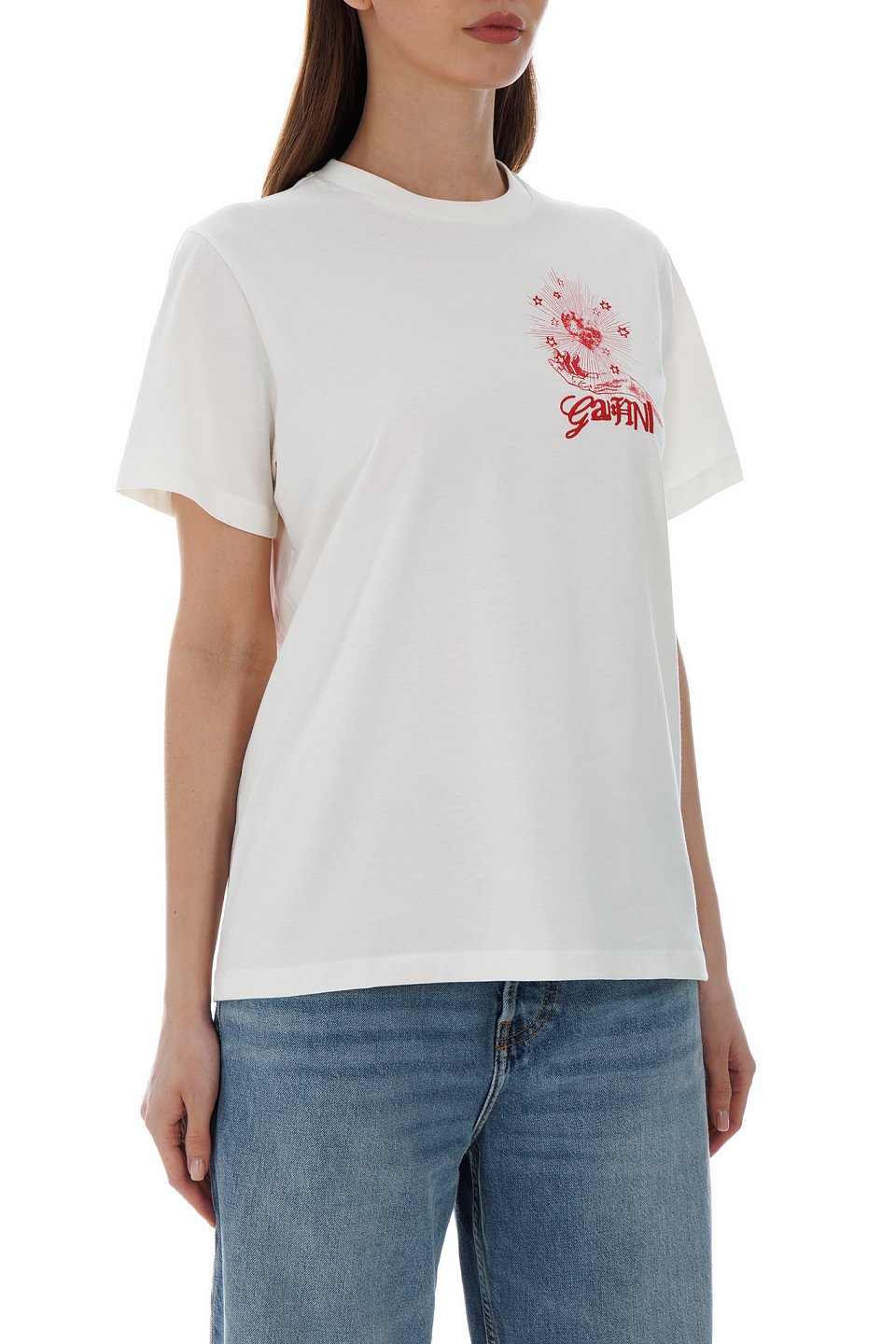 Футболка Ganni - фото 3