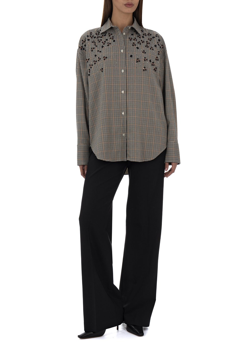 Шерстяные брюки Msgm - фото 2