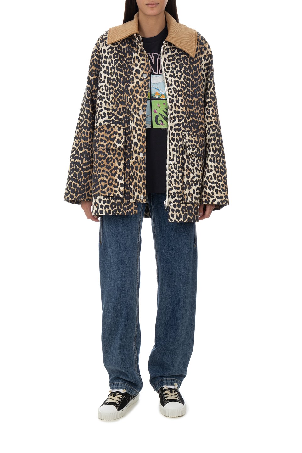 Футболка Ganni - фото 2