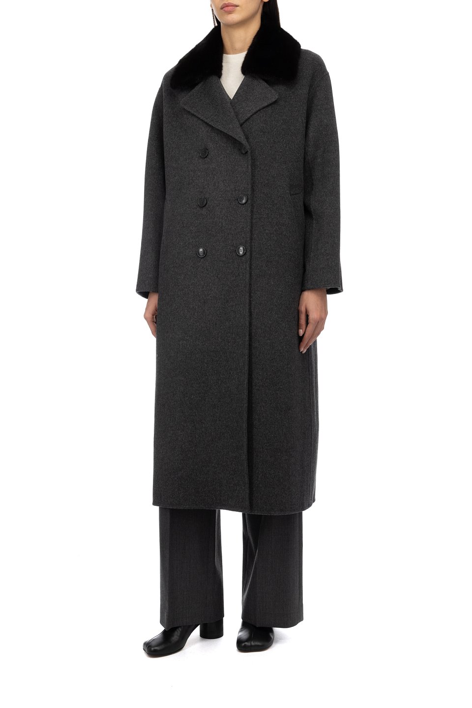 Пальто Yves Salomon - фото 3