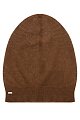Шапка Saint Laurent: коричневый цвет