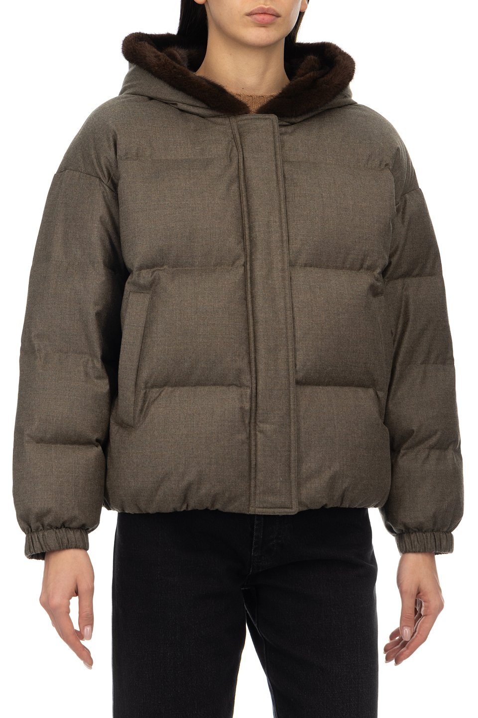 Пуховик Yves Salomon - фото 3