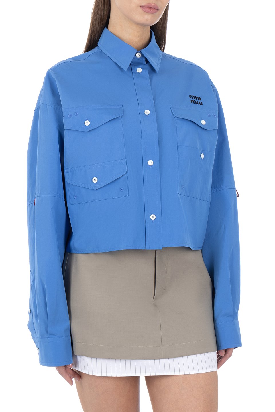Рубашка Miu Miu - фото 3