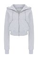 Худи Alexander Wang: серый цвет