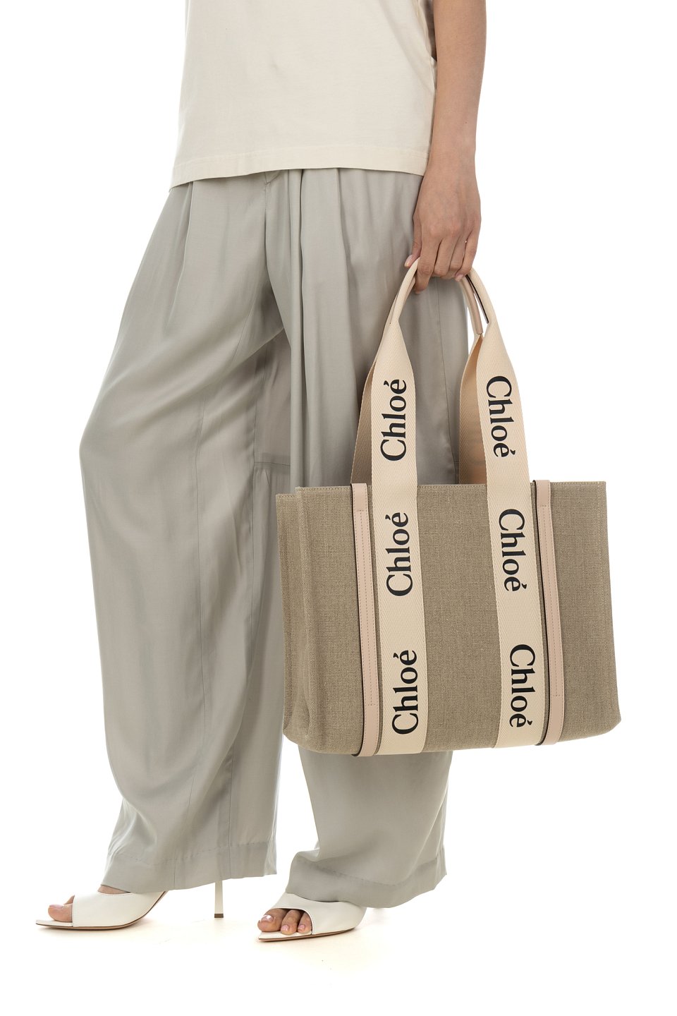 Сумка woody medium Chloe - фото 2