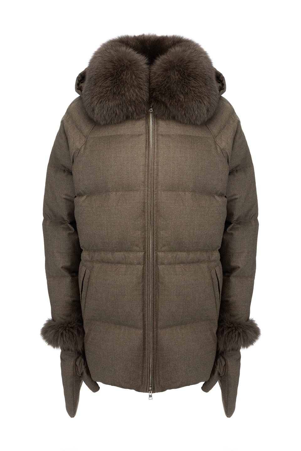 Пуховик Yves Salomon - фото 1