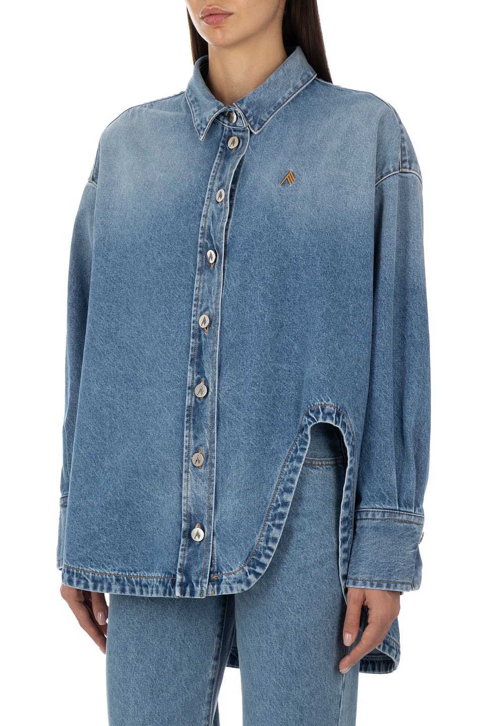 Джинсовая рубашка  The Attico - фото 3